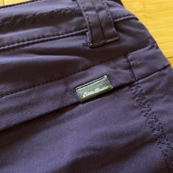 Eddie Bauer Women's Horizon Capris  - Size Ruched - Sz 6 - Picture 6 of 6